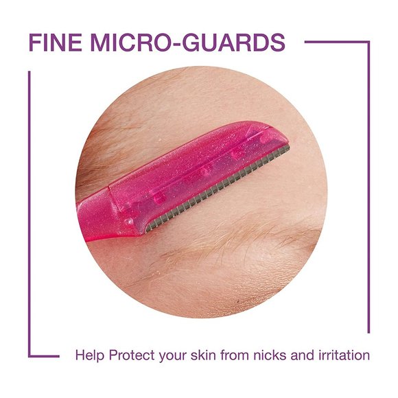 Schick Hydro Silk Touch-Up Exfoliating Dermaplaning Tool Face & Eyebrow Razor - Picture 4 of 10